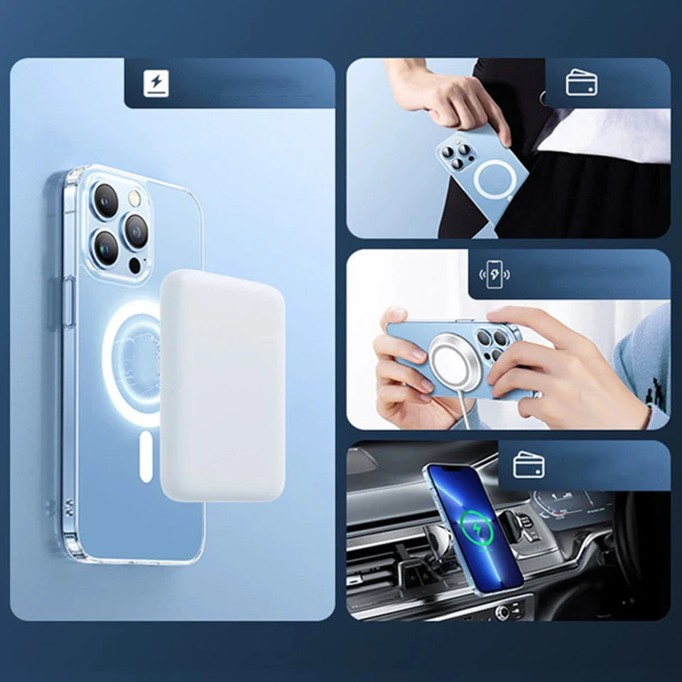 Crystal Clear MagSafe iPhone Case - Wireless Charging