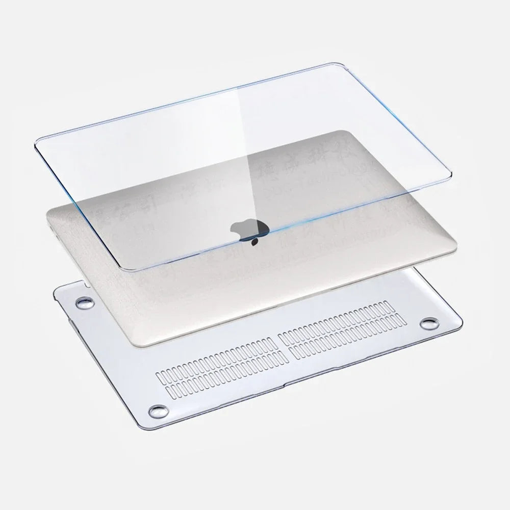 Crystal Clear MacBook Case - Hard Shell Protection