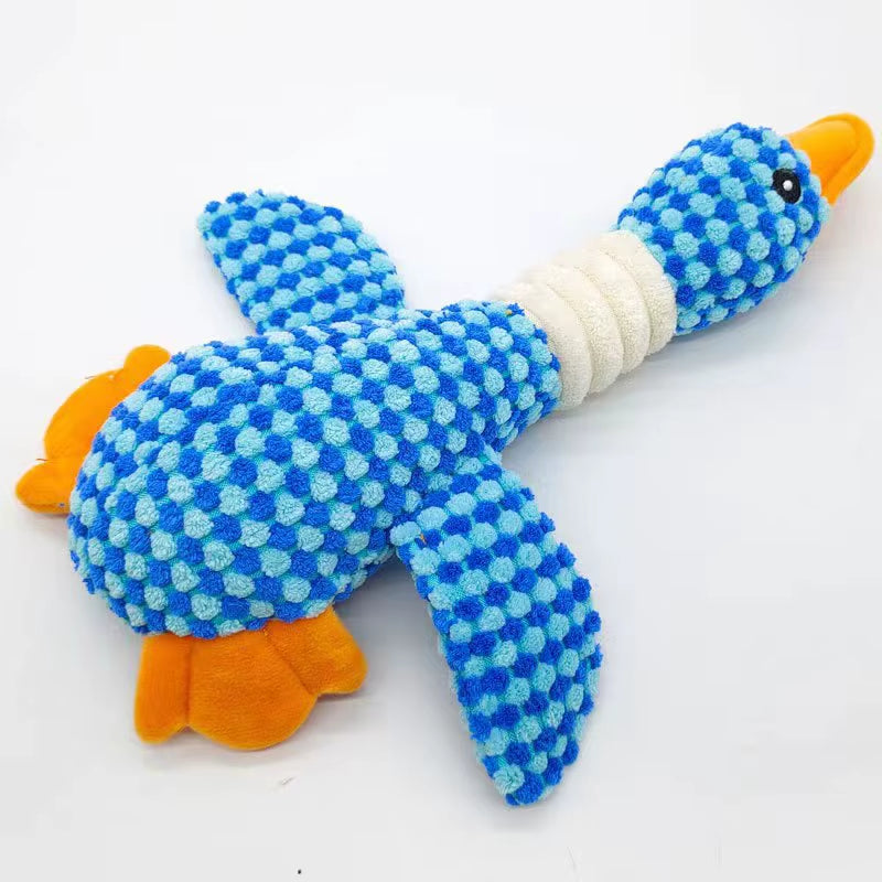 Indestructible Cat Dog Toys for Aggressive Chewers Cats Dogs,Chew Squeak Toy Cats Dogs Interactive Plush Doll Pet Products