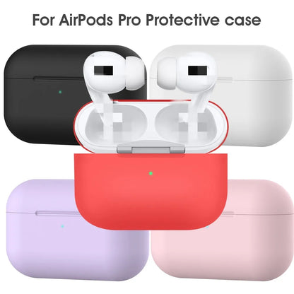 Soft Silicone AirPods Case - 20 Colors - Pro & AirPods 3