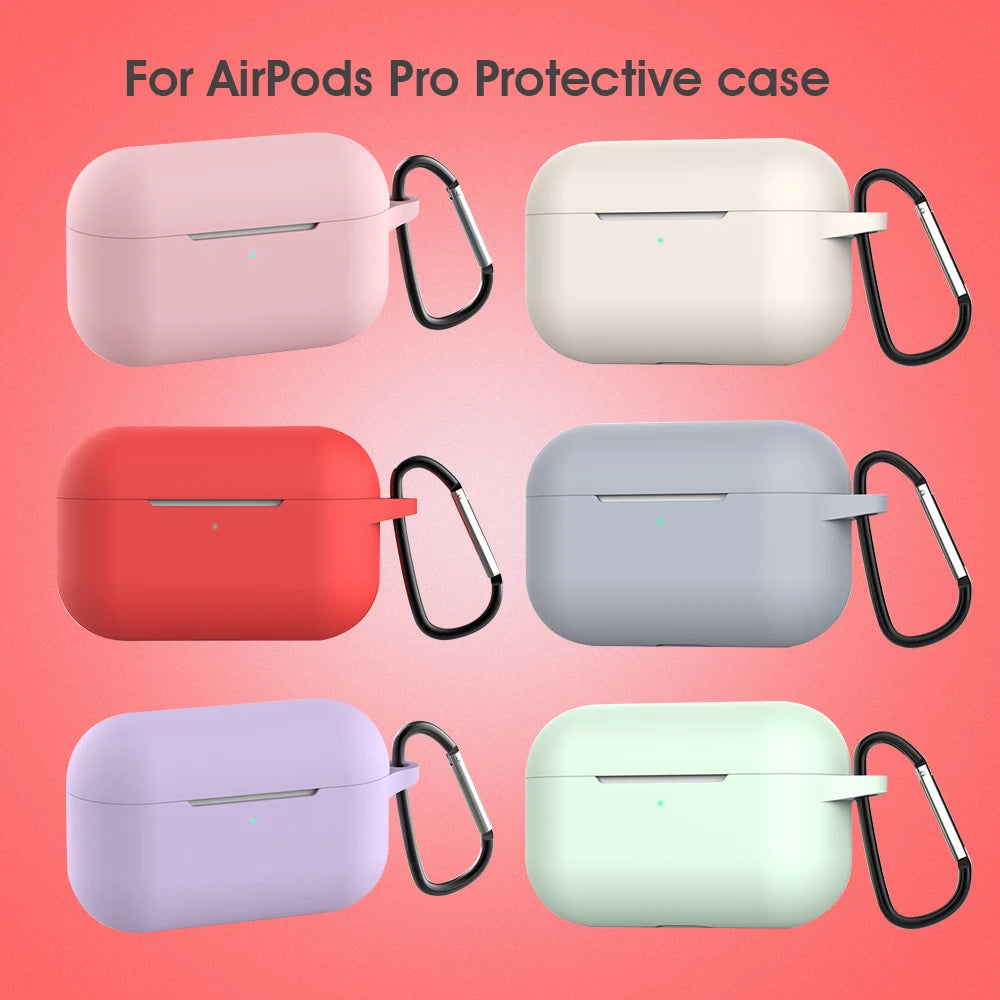 Soft Silicone AirPods Case - 20 Colors - Pro & AirPods 3