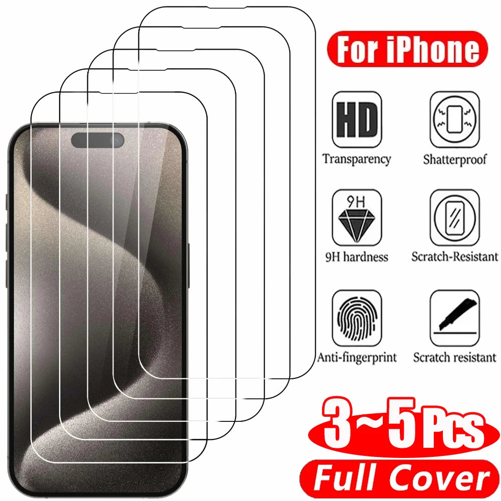 Premium Tempered Glass Screen Protector for iPhone