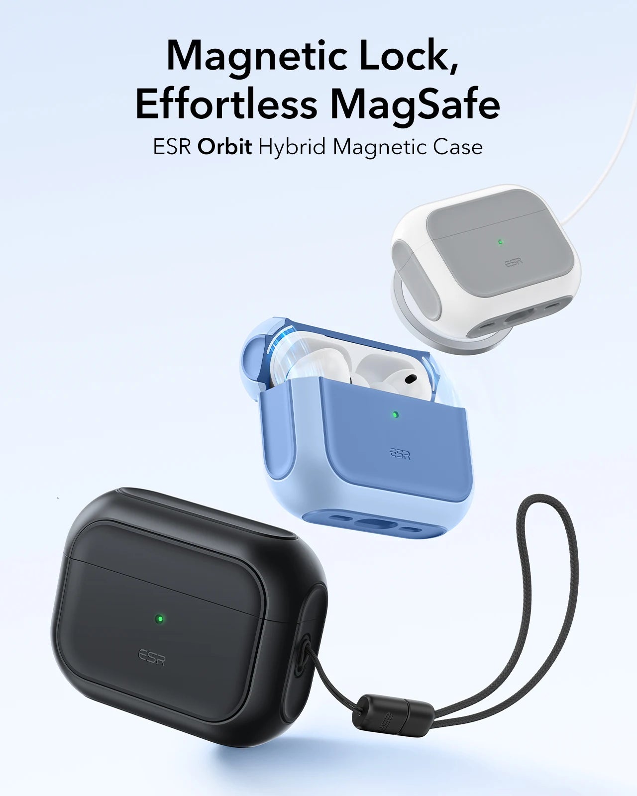 ESR Premium AirPods Pro 3 Case - MagSafe Compatible - 2025