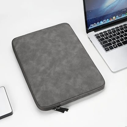 Premium PU Leather Laptop Sleeve - Slim Protective Case
