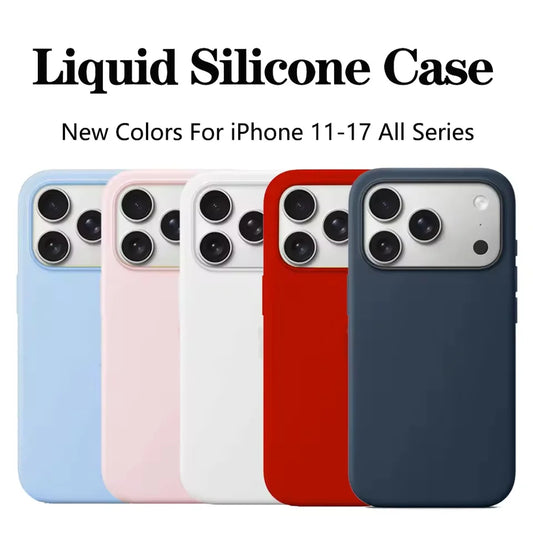 Official Silicone iPhone Case - Premium Full Cover