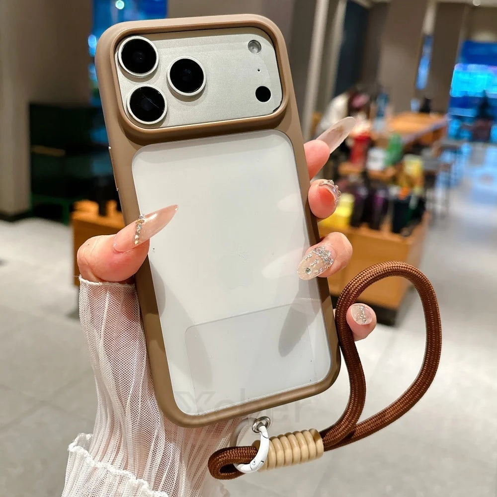 Smart Camera Button iPhone Case - Crystal Clear