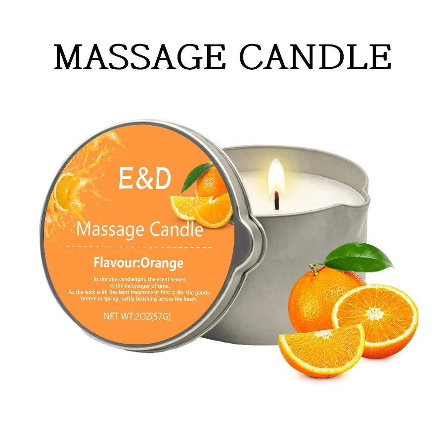 Massage Oil Candle,For Stress Relief and Skin Moisturizing,Scented Candles Aromatherapy SM Product Spa Essentials,Luxury Candles