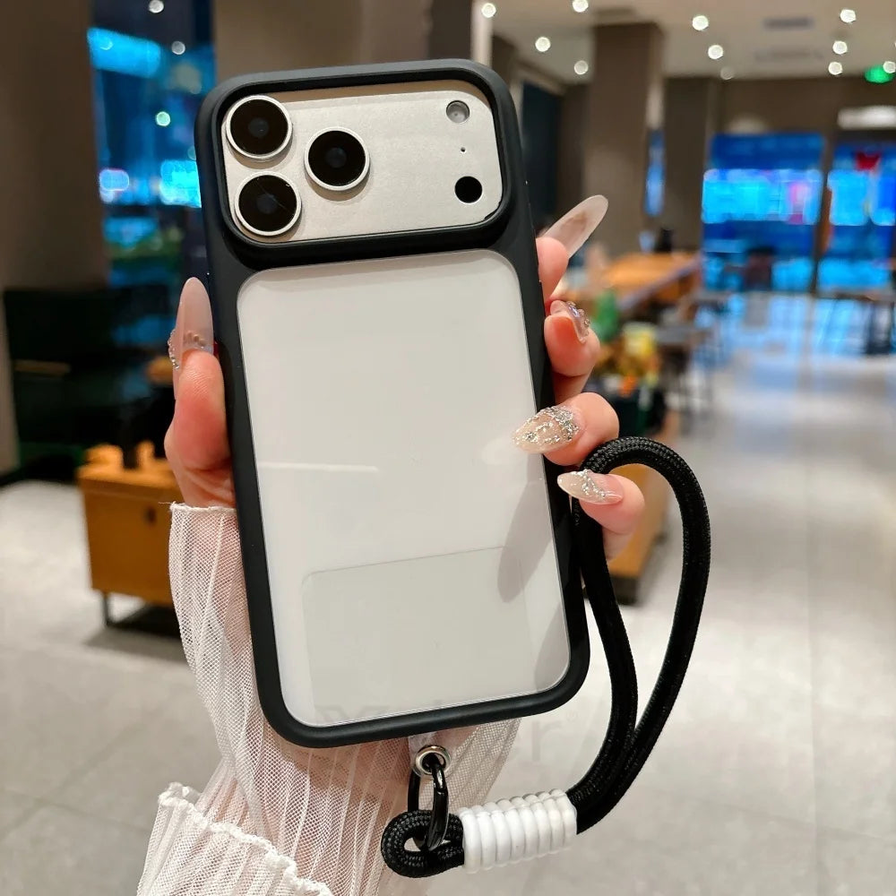 Smart Camera Button iPhone Case - Crystal Clear