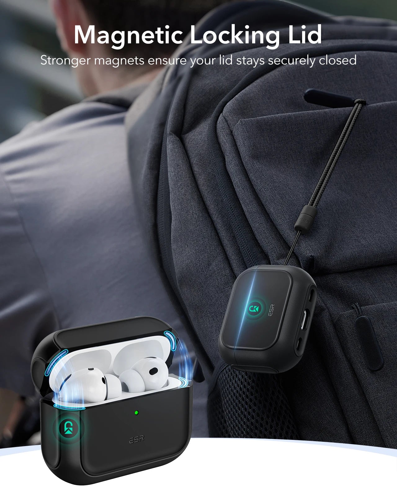 ESR Premium AirPods Pro 3 Case - MagSafe Compatible - 2025