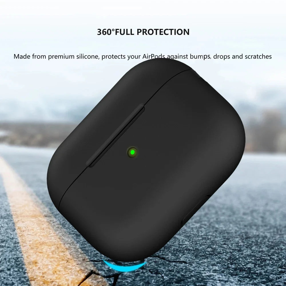 Ultra-Thin Silicone AirPods Case - Slim Fit - Pro 2, AirPods 3, 1/2