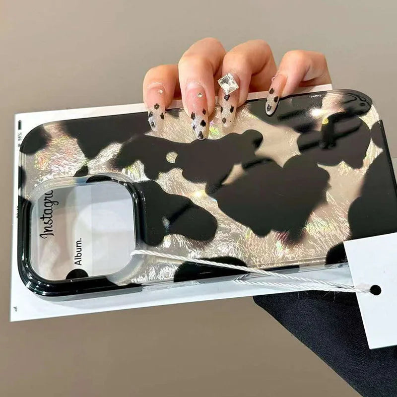 Gradient Leopard Print iPhone Case - Stylish Design