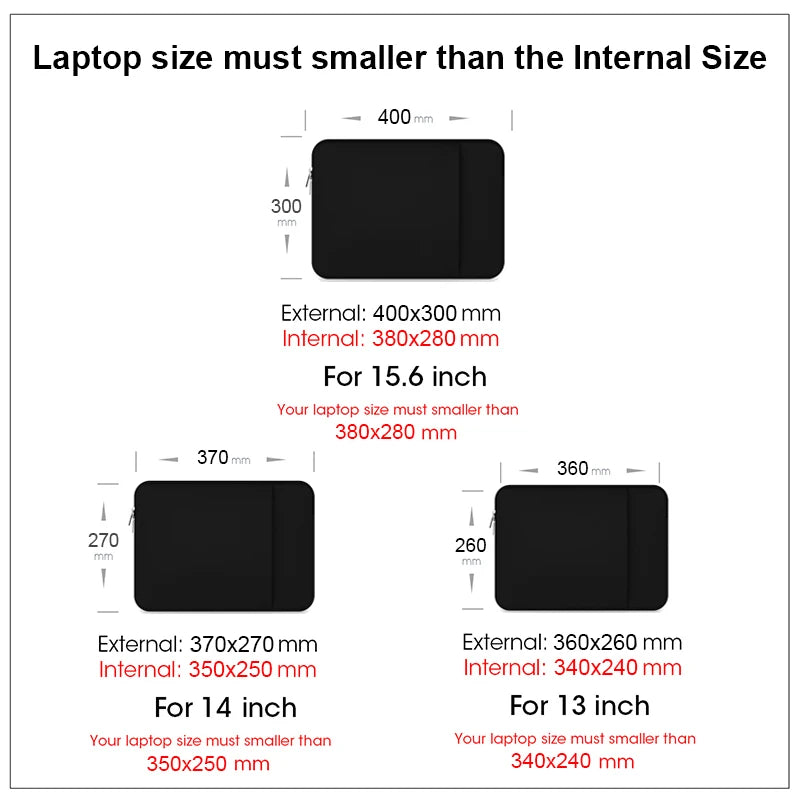 Protective Laptop Case - Slim Notebook Sleeve