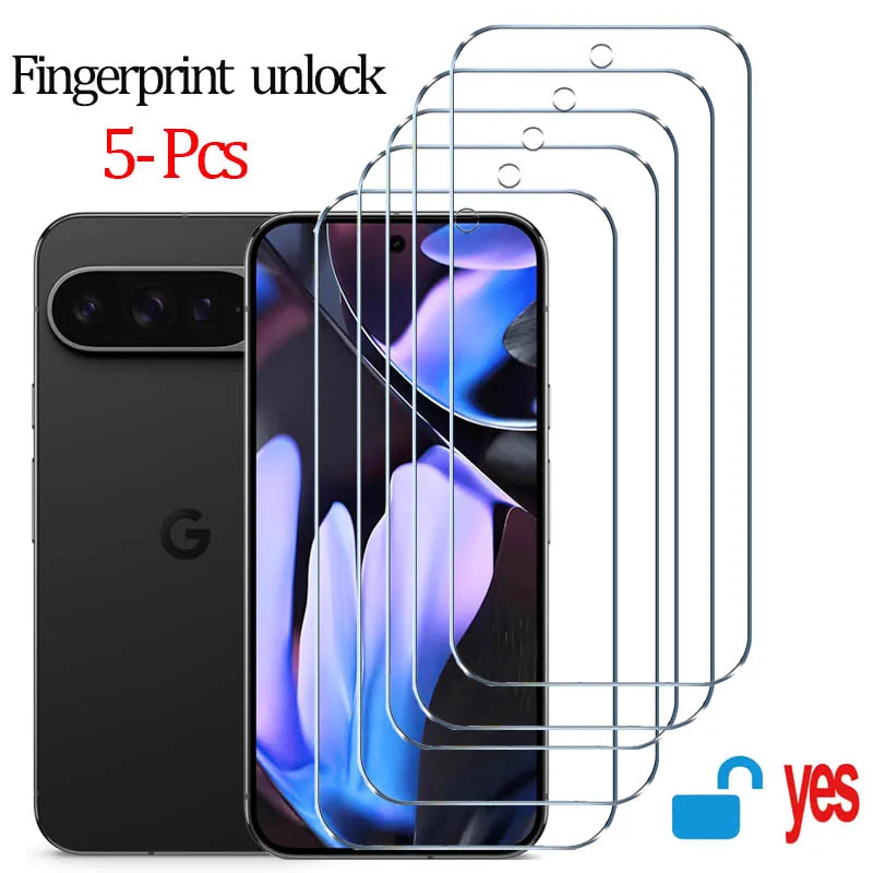 Fingerprint Unlock Tempered Glass for Google Pixel
