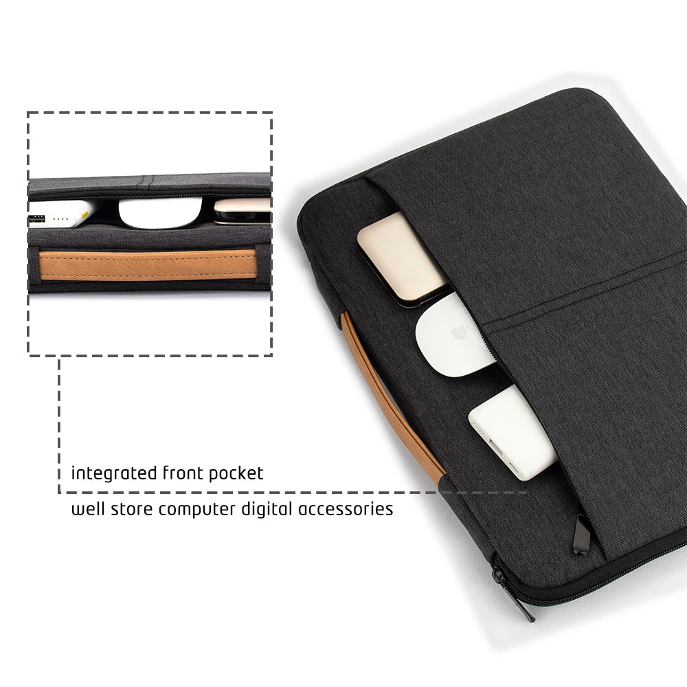 Shockproof Laptop Briefcase - Business Travel Case