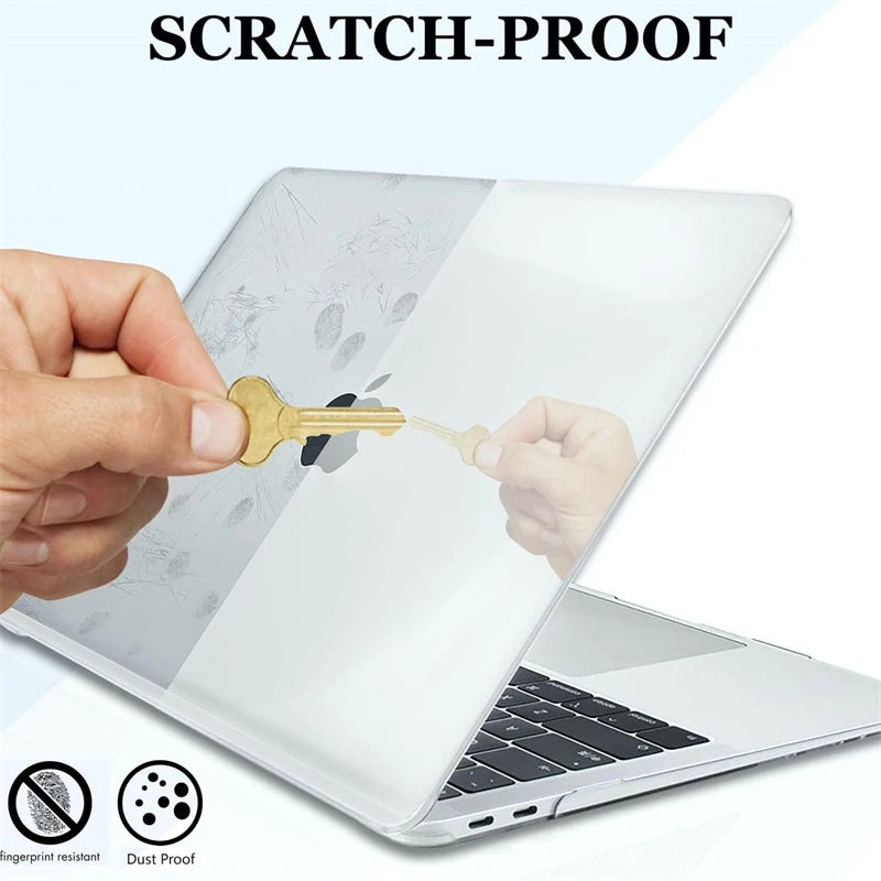 Crystal Clear MacBook Case - Hard Shell Protection