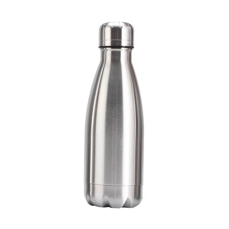 Stainless Steel Water Bottle - 500ml/750ml/1L - Insulated & Standard