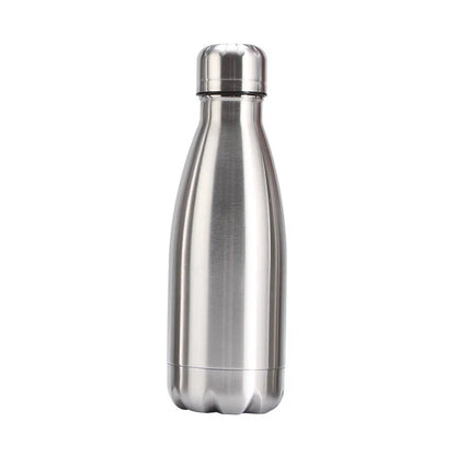 Stainless Steel Water Bottle - 500ml/750ml/1L - Insulated & Standard
