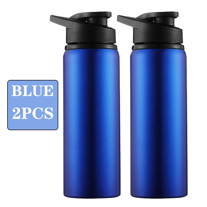 Aluminum Sports Water Bottle - 700ml Leakproof - Cycling, Hiking, Gym