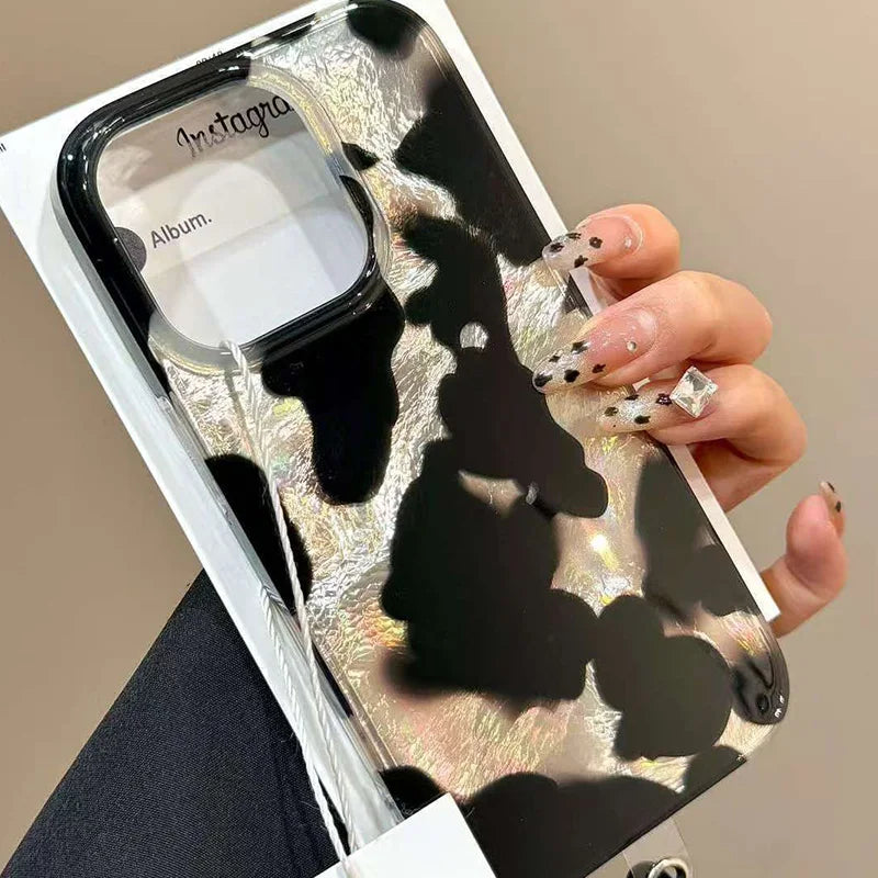 Gradient Leopard Print iPhone Case - Stylish Design