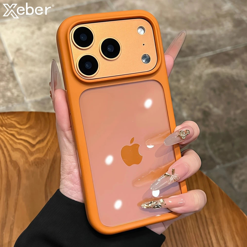 Smart Camera Button iPhone Case - Crystal Clear