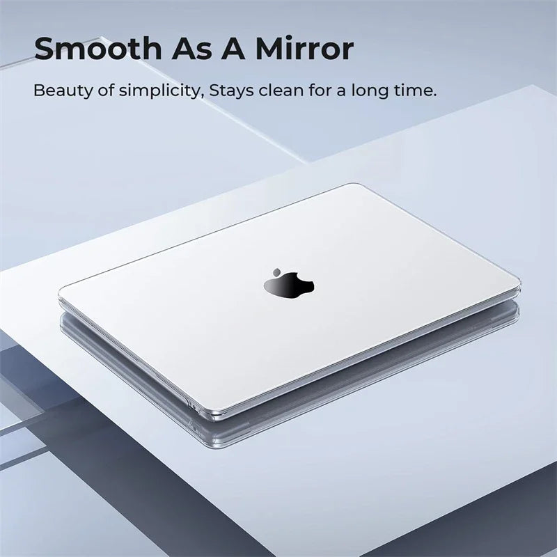 Crystal Clear MacBook Case - Hard Shell Protection