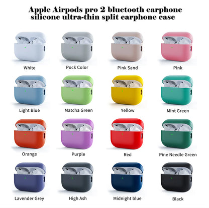 Ultra-Thin Silicone AirPods Case - Slim Fit - Pro 2, AirPods 3, 1/2