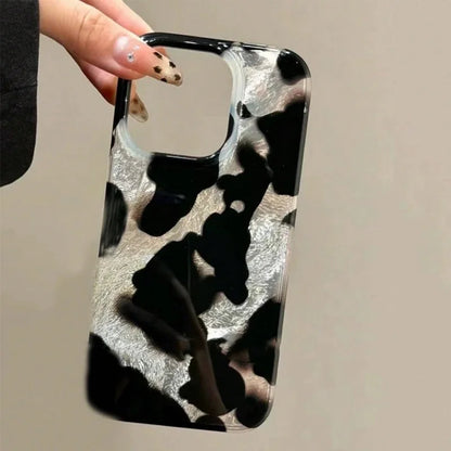 Gradient Leopard Print iPhone Case - Stylish Design