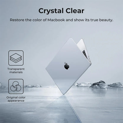 Crystal Clear MacBook Case - Hard Shell Protection