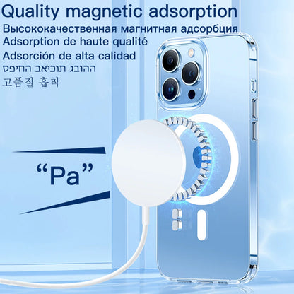 Crystal Clear MagSafe iPhone Case - Wireless Charging