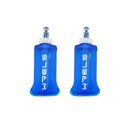 Collapsible Soft Flask Water Bottle - 500ml TPU BPA-Free - Running, Hiking