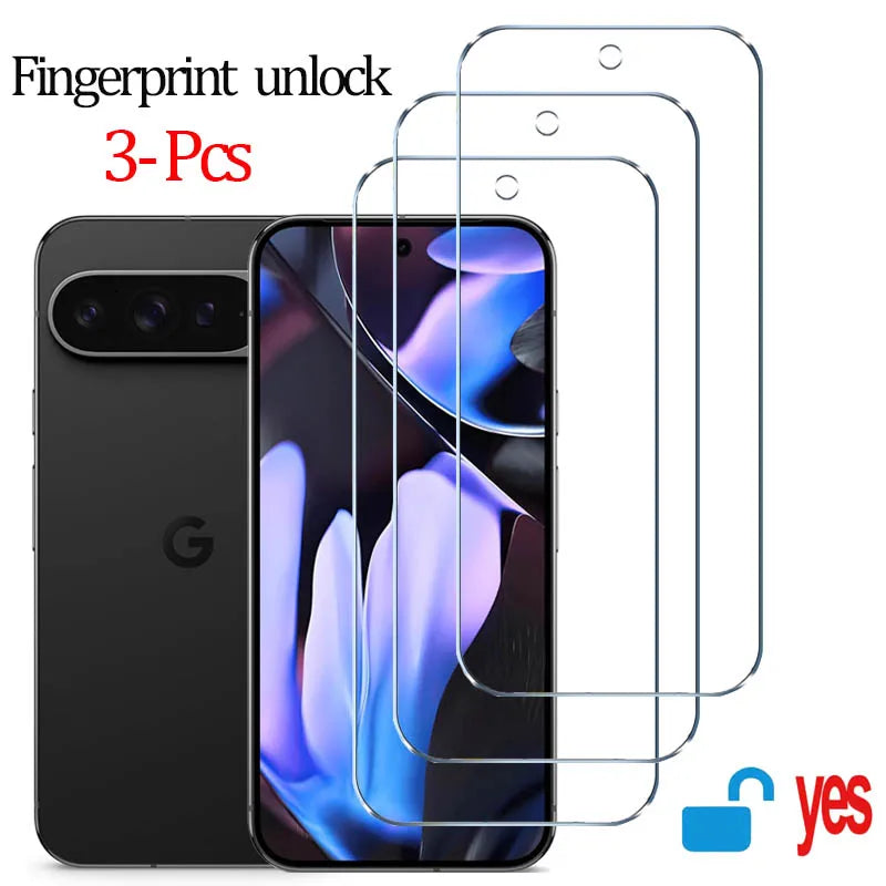 Fingerprint Unlock Tempered Glass for Google Pixel