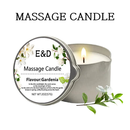 Massage Oil Candle,For Stress Relief and Skin Moisturizing,Scented Candles Aromatherapy SM Product Spa Essentials,Luxury Candles