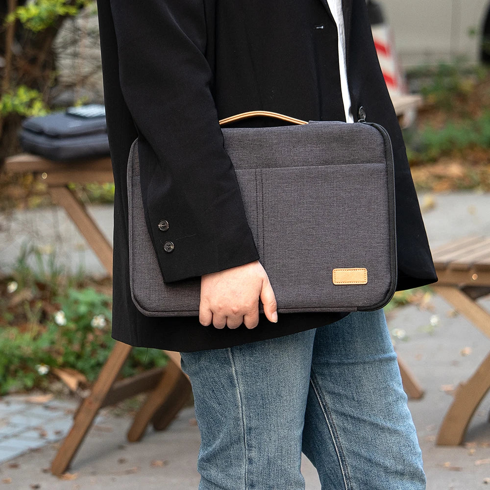 Shockproof Laptop Briefcase - Business Travel Case